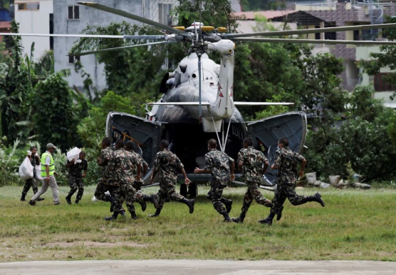 ရာသီဥတု ဆိုးရွားမှုကြောင့် နီပေါရေဘေးကယ်ဆယ်ရေး ယာယီရပ်ဆိုင်း၊ ဘေးအန္တရာယ် ကိုင်တွယ်ဖြေရှင်းဖို့ နိုင်ငံခြားနည်းပညာအကူအညီ လိုအပ်နေ
