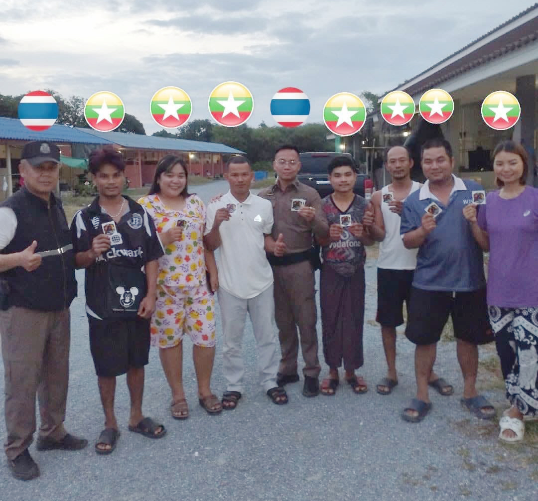 MyoTaw: Thai Police Officer Helping Myanmar Migrants Goes Viral Online