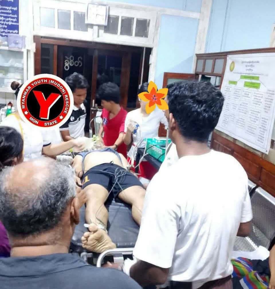 ဘောလုံးကန်ပြီး နားနေတဲ့ ဘောလုံးသမားတဦး ရုတ်တရက် သတိလစ် လဲကျသေဆုံး