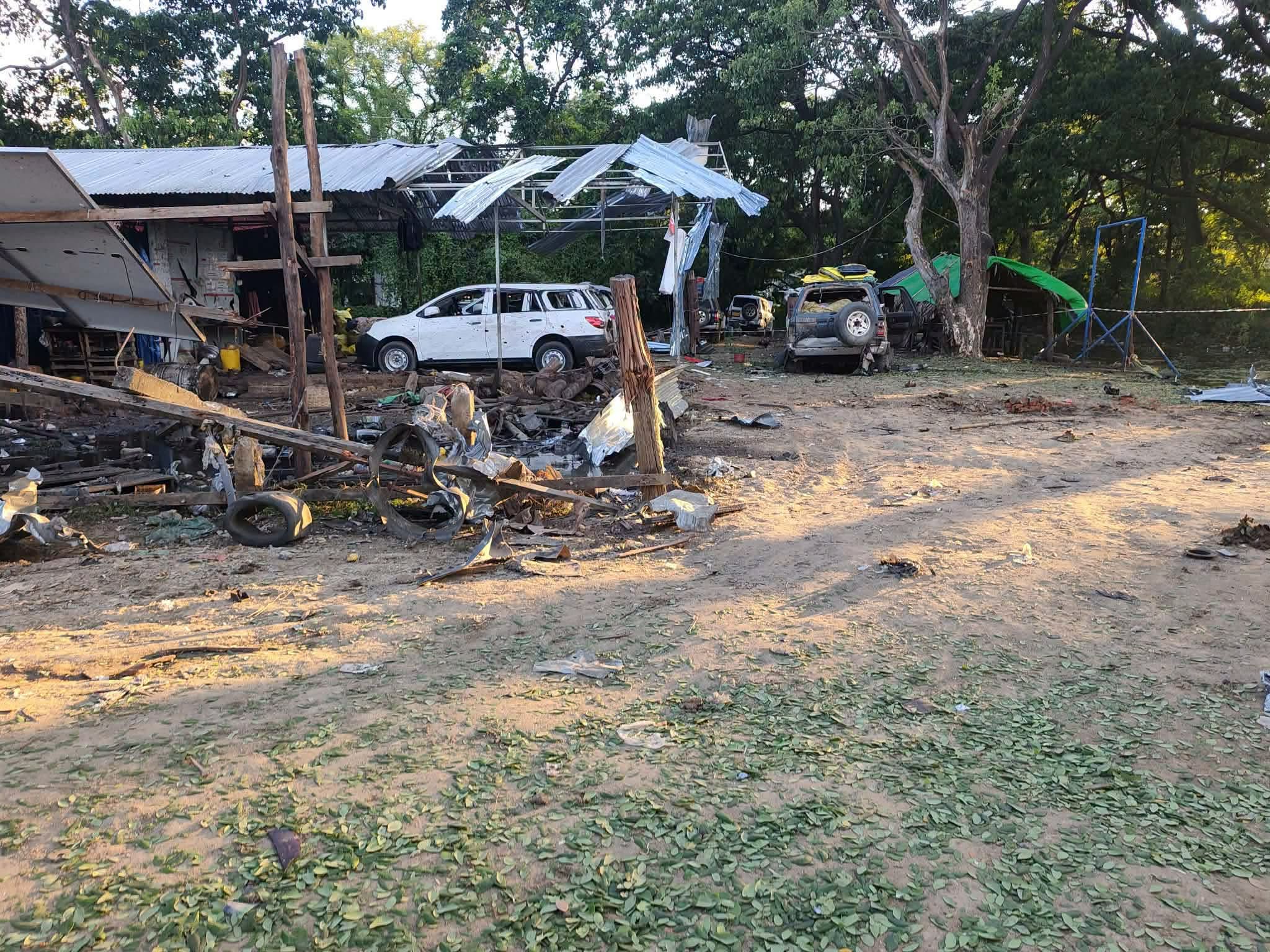 Air strike kills 8 civilians in Ye-U Township