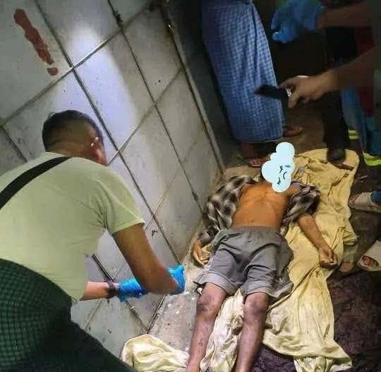 အပုပ်နံ့ရလို သွားကြည့်ရာက ခြံဝန်းထဲမှာ အမျိုးသား ၁ ဦး သေဆုံးနေတာတွေ့ရှိ