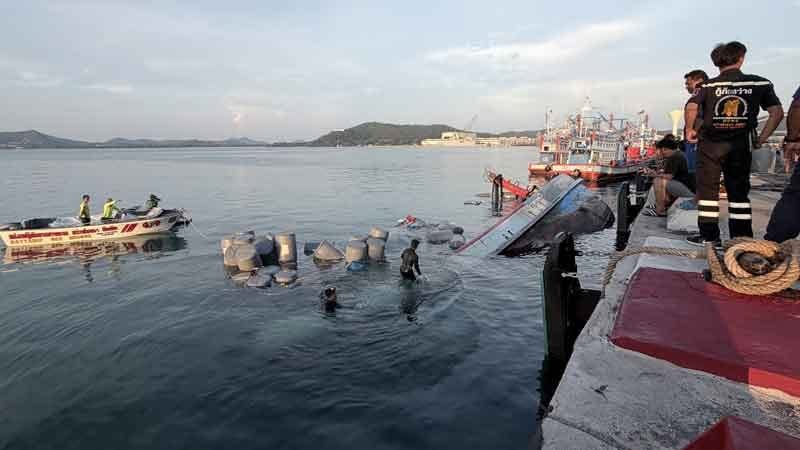 ထိုင်းငါးဖမ်းလှေ နစ်မြုပ်ပြီး ပျောက်ဆုံးနေခဲ့တဲ့ မြန်မာရေလုပ်သား ၆ ဦး ရုပ်အလောင်းအဖြစ် ပြန်တွေ့