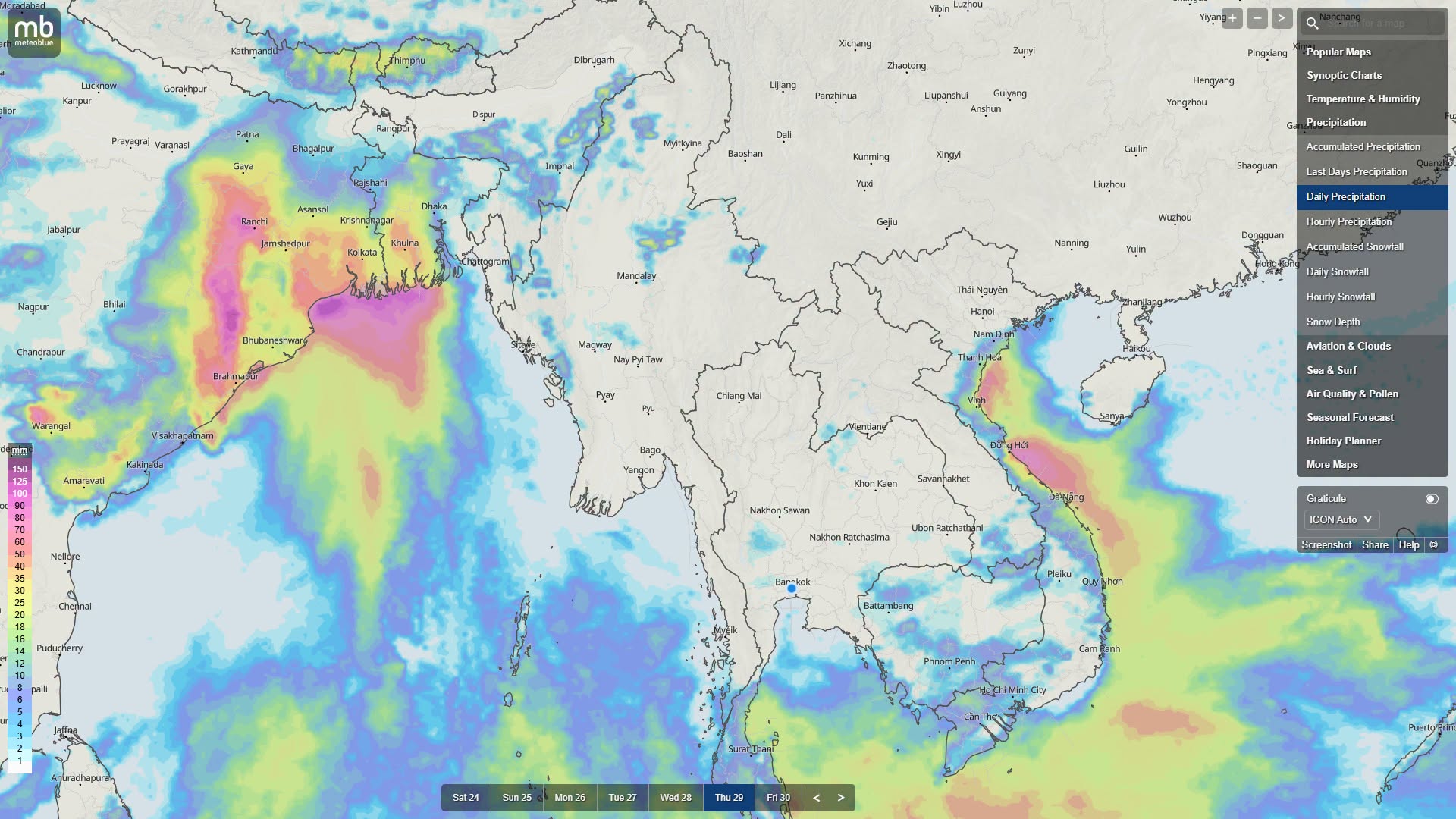Cyclone Could Form, Heavy Rain Forecast Across Myanmar