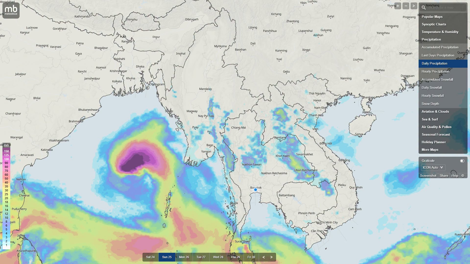 Cyclone Could Form, Heavy Rain Forecast Across Myanmar