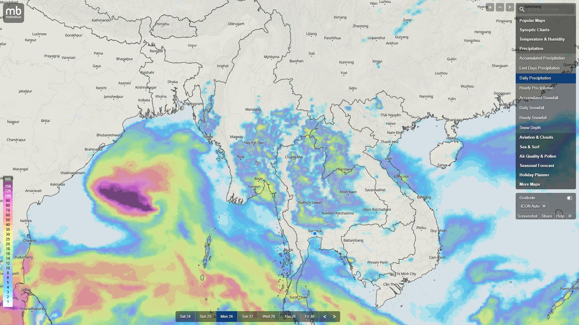Cyclone Could Form, Heavy Rain Forecast Across Myanmar