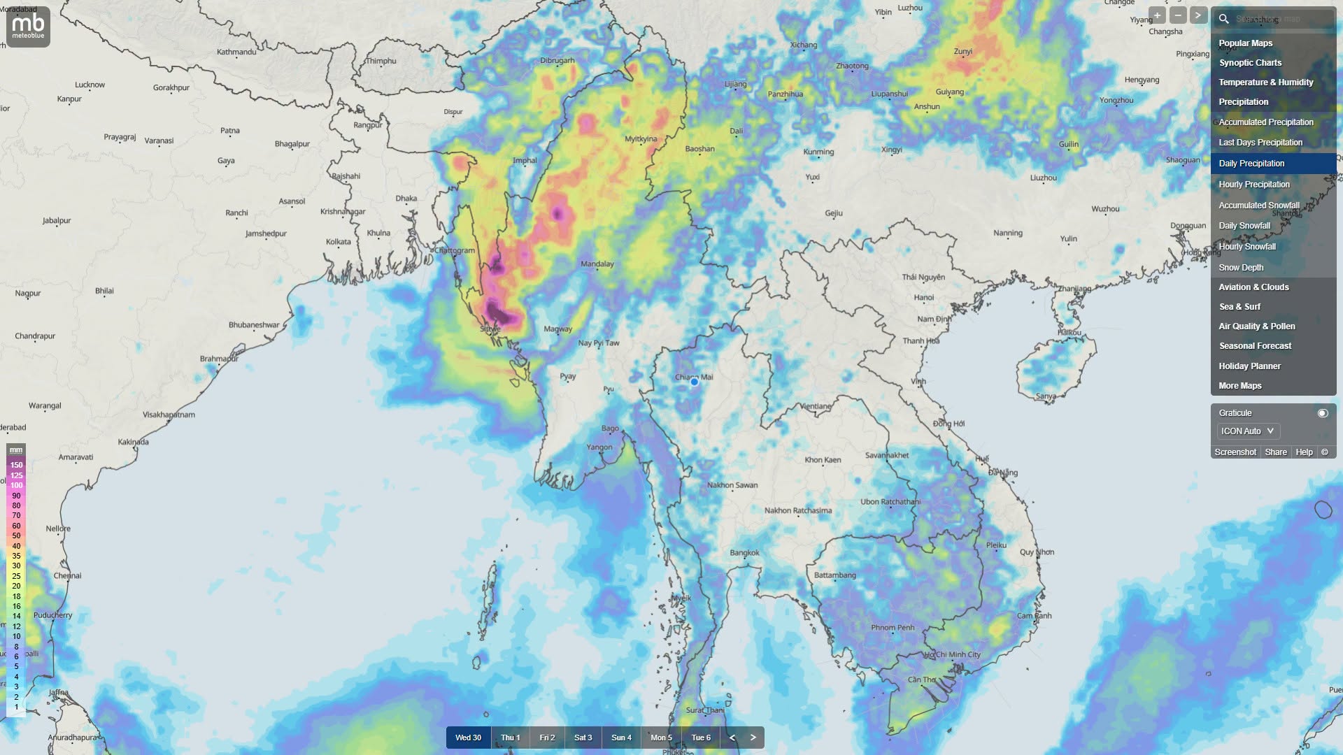 Minor storm weakens to low-pressure area, nationwide rainfall to drop significantly