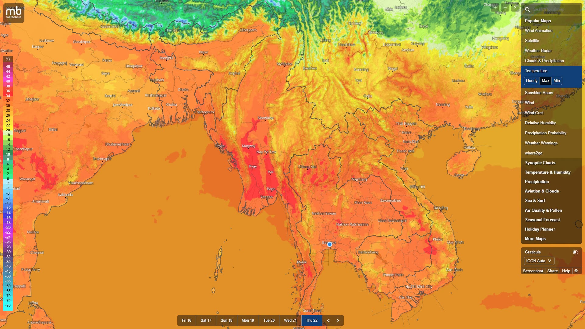 Heavy Rain Expected in Coastal Areas as Central Regions Brace for Temperatures Up to 40°C