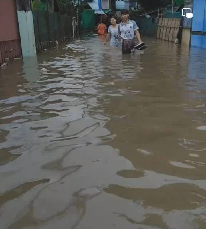 အာကာသ မသွားခင် ရေနုတ်မြောင်း အရင်ရှင်းပါလို့ ရေဘေးသင့် ပြည်သူတွေ မင်းအောင်လှိုင်ကို ပြောဆို