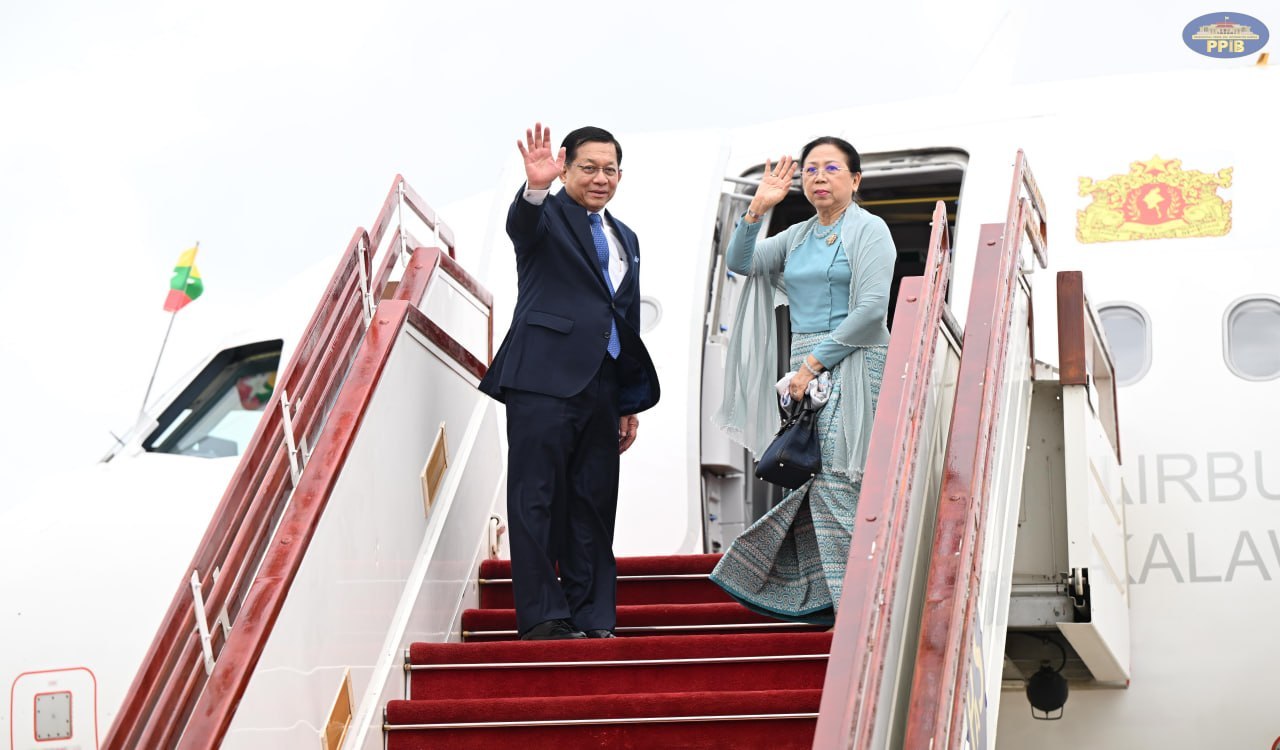 မင်းအောင်လှိုင် ဗီယက်နမ်နိုင်ငံ ရောက်ရှိနေတာကြောင့် ဘေးအန္တရာယ်တစ်ခုခု သင့်ဦးမယ်လို့ ပြောဆိုမှုတွေ ရှိနေ