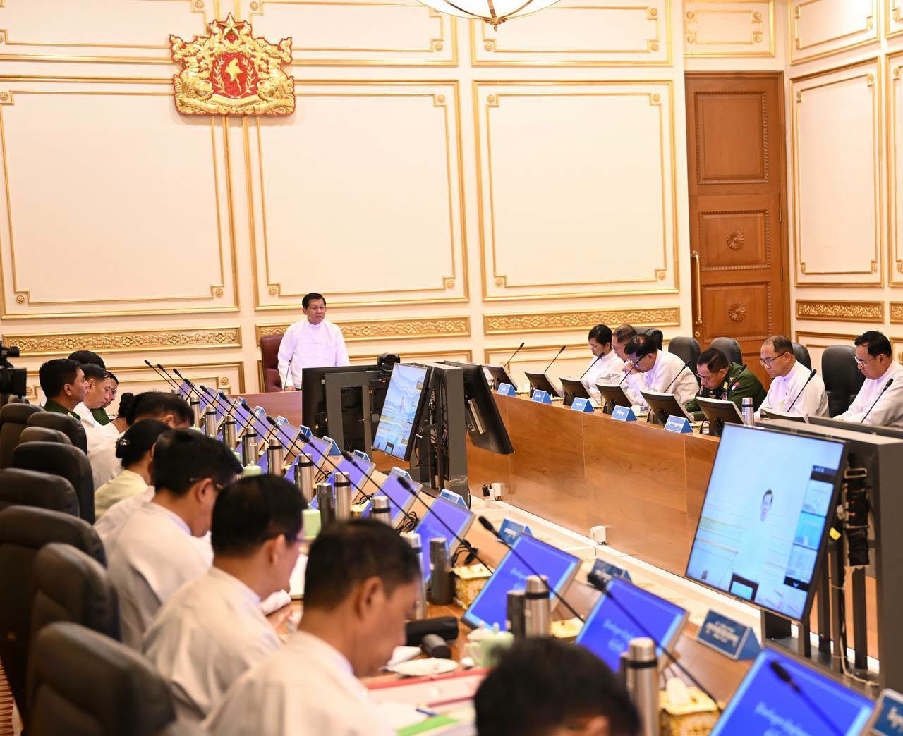 နိုင်ငံ့သမိုင်းမှာ မှတ်ကျောက်တင်ခံနိုင်တဲ့ အစိုးရဖြစ်ရေး ကြိုးပမ်းဆောင်ရွက်ဖို့ မင်းအောင်လှိုင် ပြောဆို